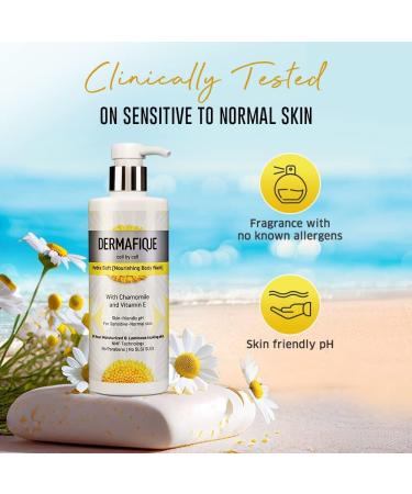 Derma.fique Nourishi.ng Body Wash for Women - Hydra Soft 16.9 fl oz (500ml) - Hydrating & Nourishing International Shipping - Buy Online on GoSupps.com