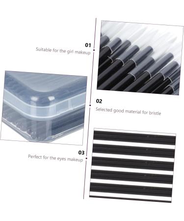 Healeved 200 Pcs Eyeliner Brush Fine Eyeliner Applicator Eyelash Applicator Makeup Wand Eye Gel Plastic Abs 11.5x9cmx4pcs Assorted Colorx4pcs - Buy Online on GoSupps.com
