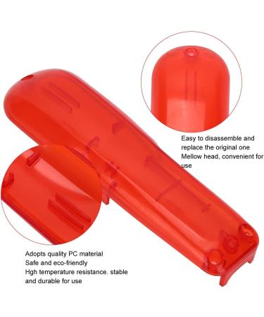 Electric Hair Clipper Cover Stable Hair Clipper Replacement Cover Eco-Friendly Haircut Cut Hair for Barber Shop Hair Clipper (Clear Red) - Buy Online on GoSupps.com