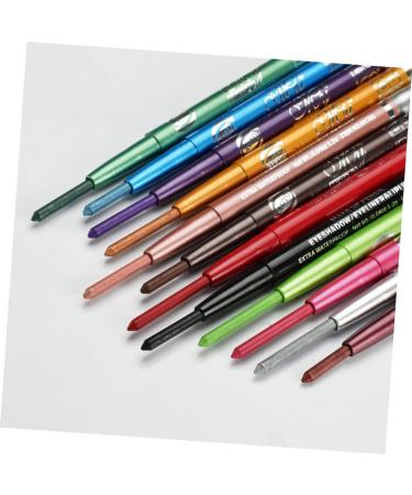 KALLORY 24 Pcs Colorful Eyeliner Ladies Suits Waterproof Eye Shadow Pen Metal Make up Kit Miss 1 count (Pack of 1) As Shownx2pcs - Buy Online on GoSupps.com
