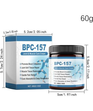  G n rique Muscle Relief Cream | 60g Topical Body Balm Soothing Muscle Balm for Men and Athletes Home Travel Gym Post-Workout Recovery Relaxation Ritual - Buy Online on GoSupps.com