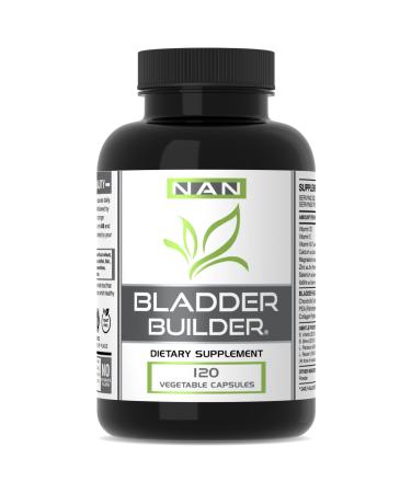 BLADDER BUILDER 120 Capsules | Maximum Strength to Support Recurrent Bladder Discomfort and the Urinary Tract | Support for the Bladder Wall & Pelvic Floor | Made in the USA