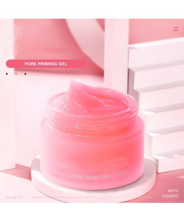 Pore Primer Cream Gel Invisible Pore Face Primer For Smooth Skin Minimizes Pores Long-Lasting Makeup With Moisturizing and Brightening Effects (1PCS) - Buy Online on GoSupps.com