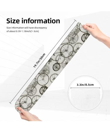 Buy Retro Hand-Drawn Compression Socks for Men & Women | 15-20 mmHg Circulation Support for Running & Cycling - Buy Online on GoSupps.com