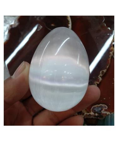 Crystal 1pc Polished Shiny White Selenite Stones Crystal Gemstone Stones
