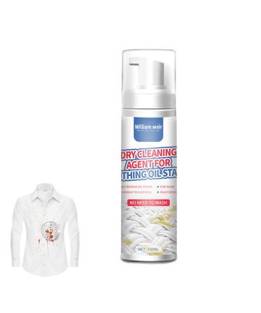 gaomin 200ml Dry Stain Remover for Clothes Dry Stain Remover Cleaning Fluid Agent for Laundry | At Home Spot Stain Remover for Food Drink Oil Stains