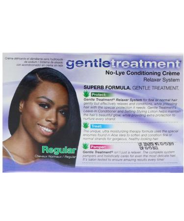 Gentle Treatment No-Lye Conditioning Creme Relaxer System - Regular (1 ea) - Buy Online on GoSupps.com