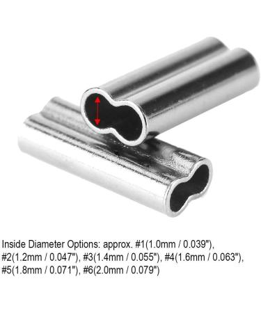 100-Part Fishing Copper Pipe & Crimp Slump Sleek - Must-Have Double Run Sleeve for Wire Rope & Cable | Clean Fishing Cord Pipe (1.0mm x 10mm) - International Shipping - Buy Online on GoSupps.com