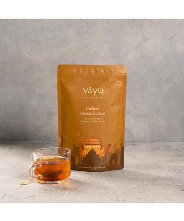 Vayu Indian Masala Chai (100% Assam Chai) Loose Leaf Pouch of 180 grams