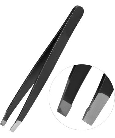 Spire Professional Eyebrow Tweezers Slant Tip | Precision Hair Tweezers for Men & Women Stainless Steel | Best for Plucking Chin Facial Hair 3.2"/8.3 cm - Buy Online on GoSupps.com