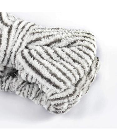 Gangel Bow-Knot Noble Charcoal Fibre Headband - Soft Coral Fleece Hairwrap for Women and Girls - Buy Online on GoSupps.com