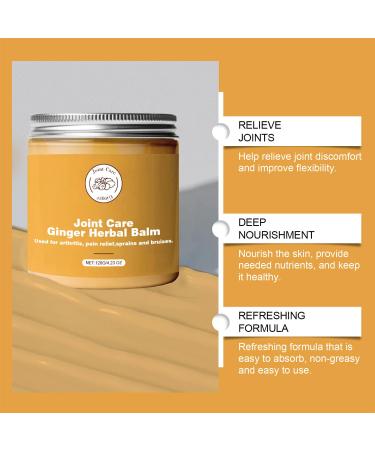 Natural Ginger Herbal Balm Organic Ginger Balm for All Skin | 4.23oz International Shipping Available - Buy Online on GoSupps.com