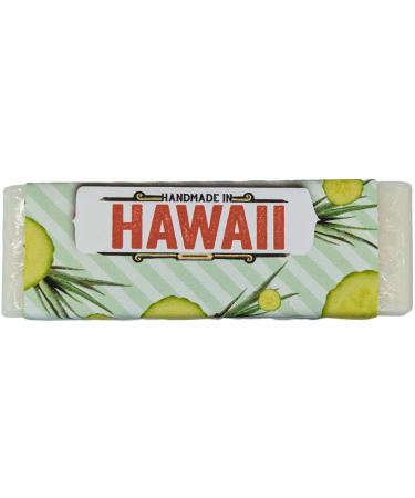 Organic Fresh Cucumber Aloe Bar Soap - Moisturizing Coconut Oil & Safflower Extract - Buy Online on GoSupps.com