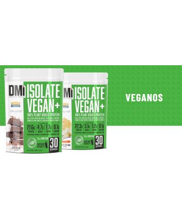  DMI INNOVATIVE NUTRITION DMI ISOLATE VEGAN+ (With Oxxynea + DigeZyme ) Pea and Rice Protein Isolate Base - 900g (Vanilla Candy) - Buy Online on GoSupps.com