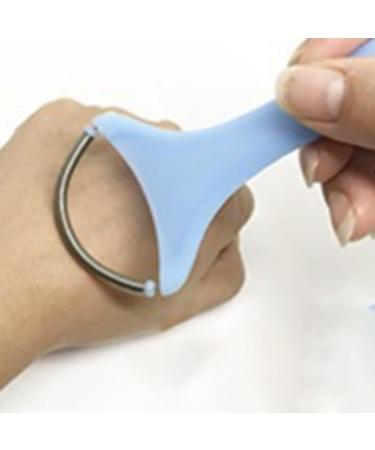 Facial Hair Removal for Women Effective Chin Feather Epilator Multifunctional Portable Facial Hair Remover for Lips Neck Eyebrows Nose and Back Blue - Buy Online on GoSupps.com