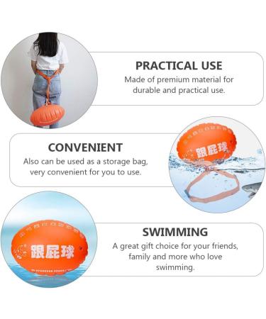 Shop BESPORTBLE Swimming Drifting Storage Bag - Double Buoy & Dry Bag for Kids & Adults | Premium 25 Silk PVC Swimming Accessories - Buy Online on GoSupps.com