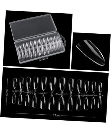 POPETPOP 2 Boxes Nail Tips French Nails Thin False Nail Fake Nails Manicure Stickers Ballet Nails Nail Decals False Coffin Nail False Toe Nails Nail Extension Stickers Fingernail No Trace - Buy Online on GoSupps.com