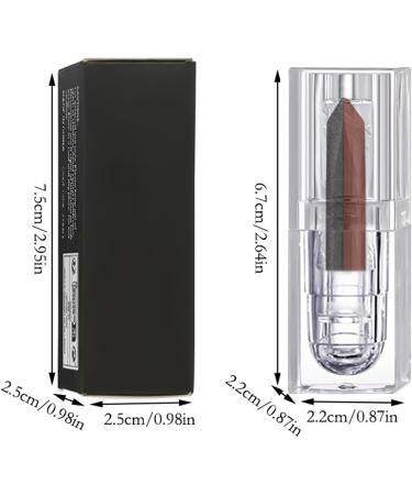 Matte Lipstick | Moisturizing Makeup Lipstick: Non-sticky dual-color lip gloss long-lasting moisturizing lipstick for healthy lips - Buy Online on GoSupps.com