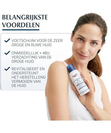 Eucerin UreaRepair PLUS Feet Foam 10% of Urea 150ml - Buy Online on GoSupps.com