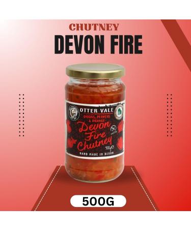 Otter Vale Chutney & Sauce Pic N Mix - Create Custom Jar Combo with 6 Flavours - Coronation Curried Peach Devon Fire Devon Onion & Pineapple Apple with West Country Cider Mango - Pack of 2 - Buy Online on GoSupps.com