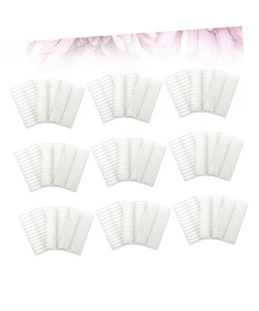 POPETPOP 45 Sheets Double Stick Tape Fiber Eyelid Lift Strip Women Eyelid Tape Eye Patch Invisible Man Refill Size 1 White - Buy Online on GoSupps.com