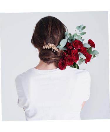 Beatifufu Hair Comb Bride Hair Accessories Hair Side Comb Rhinestone Clips Rhinestone Hair Clips Hair Accessories for Women Rhinestone Side Comb Tiara Metal Hair Piece Women's Korean Version - Buy Online on GoSupps.com