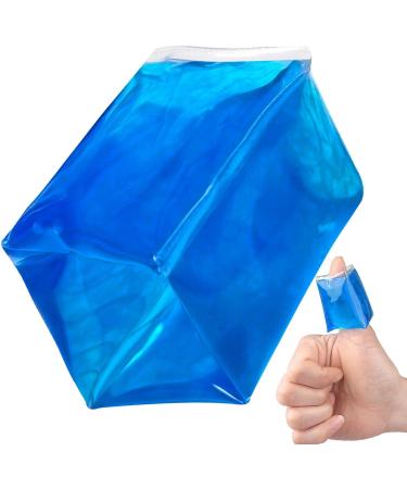 Finger Ice Pack Compression Sleeve Reusable Cryotherapy - for Toes Thumbs Freezer Wrap Finger Care for Sprains Tendonitis Injuries Gyouza Small - Buy Online on GoSupps.com
