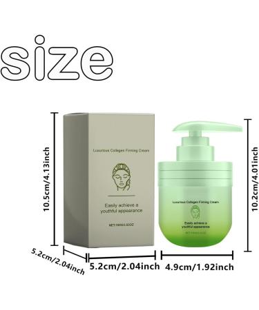 Luxury Collagen Firming Cream Collagen Lotion Multi-purpose Firming Cream Body Moisturizer Lifte Firming For All Skin Types (300g) - Buy Online on GoSupps.com