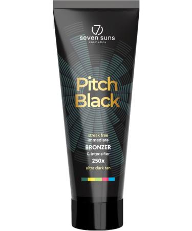 7Suns Pitch Black Ultra Dark Bronzer 250 ml - Buy Online on GoSupps.com