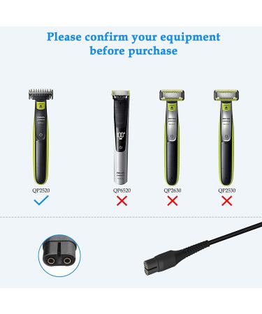 Multim A00390 Shaver Charger Replacement for Philips One Blade QP2520 Series - Power Supply Cord 4.3V - Buy Online on GoSupps.com