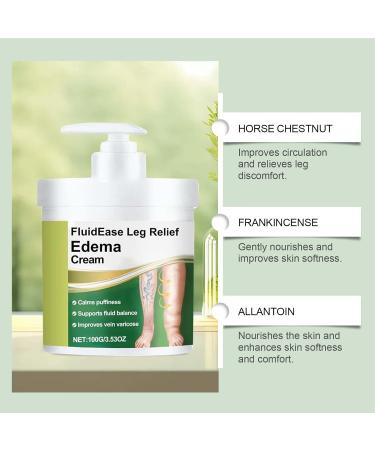  Generisch 100 Ease Leg Cream - Natural moisturizing and soothing leg cream - Soothing lotion for tightness - For adults seniors athletes women R - Buy Online on GoSupps.com