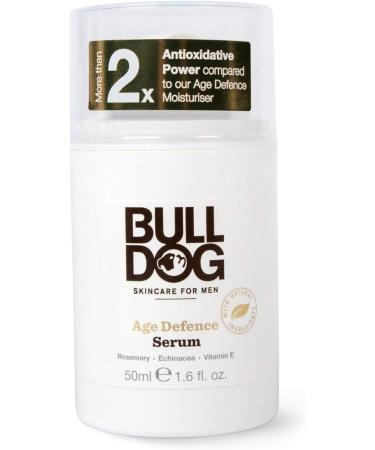 Bulldog Skincare Age Defense Moisturizing Serum for Men 50 Milliliters - Buy Online on GoSupps.com