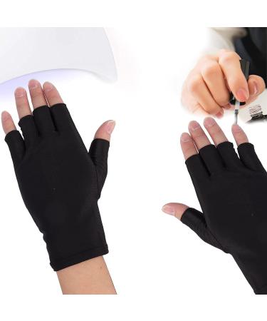 Dioche UV Glove for Nail Lamp - Professional Anti UV Manicure Tool for Nail Art - Black - Buy Online on GoSupps.com