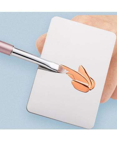 TEHAUX Palette de M lange Fondation en Acier Inoxydable Spatule Outil Maquillage Compact pour Usage en Salon et Maquillage Artistique - Buy Online on GoSupps.com
