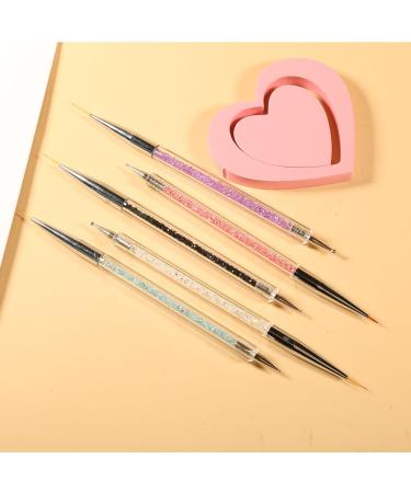Nail Drill & Dekaim 5PCS Double Heads Crystal Dotting Tools - Premium Nail Art Paint Set for Manicure Enthusiasts | International Shipping Available - Buy Online on GoSupps.com