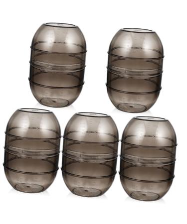 5 pi ces Bol de M lange pour Coloration Capillaire avec Double Graduation Bol pour Teinture Cheveux Salon et Usage DIY Facile Nettoyer et R utilisable