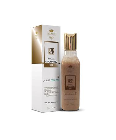 Dead Sea Salt Facial Exfoliating Gel - All Natural Paraben Free Vegan Infused with Aloe Vera & Vitamins for All Skin Types (4.73 oz - Buy Online on GoSupps.com