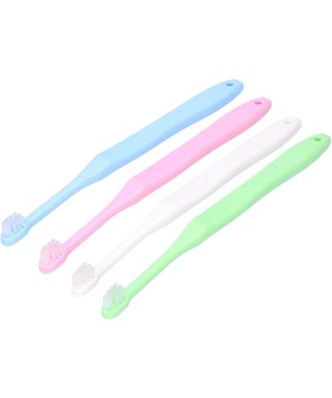Verdant Touch Orthodontic Cleaning Brush for Children | Jaw-Friendly Toothbrush | 4-Piece Portable Travel Set - Buy Online on GoSupps.com