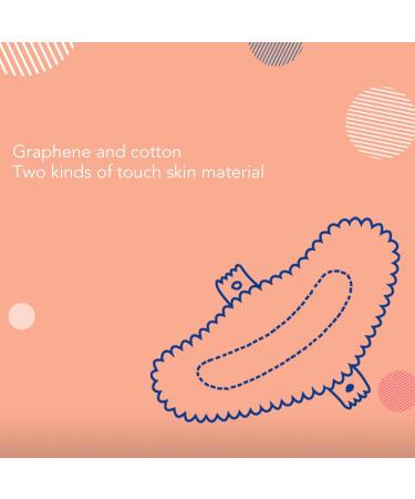 Reusable Breathable Cotton Feminine Pad - Skin-Friendly & Highly Absorbent (White) - Buy Online on GoSupps.com
