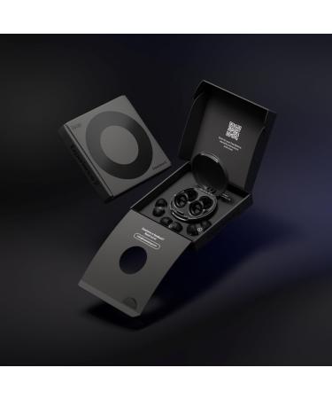 Loop Experience 2 Ear Plugs - Stylish High-Fidelity Hearing Protection for Concerts Festivals Musicians & Nightlife - 17dB Noise Reduction - Black - Buy Online on GoSupps.com