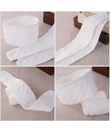 Artibetter Navel Protection Belt - 6pcs Infant Abdominal Binder for Umbilical Hernia - Adjustable Belly Button Band for Kids - White - Buy Online on GoSupps.com