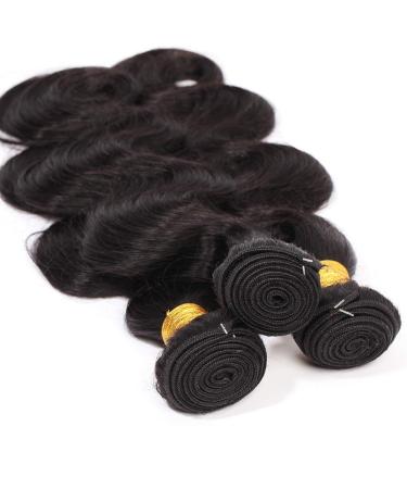 Buy Sego 16 18 20 Bundle - 10A Afro Brazilian Virgin Human Hair - 100% Unprocessed Body Wave Natural Black - Buy Online on GoSupps.com