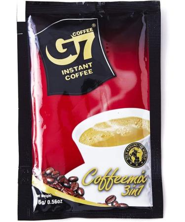 TRUNG NGUYEN G7 Instant Coffee (Coffee Mix 3in1) 16g X 21 bags Vietnamese Coffee - Buy Online on GoSupps.com