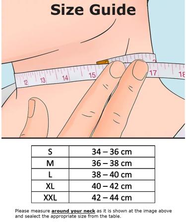 Morsa UK Foam Cervical Collar - Soft Neck Support for Pain Relief - Medical Grade Spine Brace for Disc Hernia & Osteoarthritis - Sleep-Friendly (Grey, Size S) - Buy Online on GoSupps.com