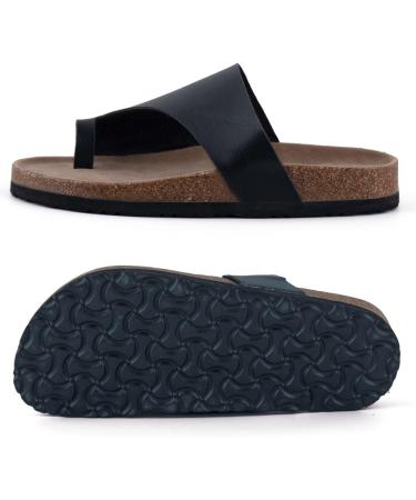 Summer Women's Orthotic Sandals with Arch Support - Black, Size 9 - Buy Online on GoSupps.com