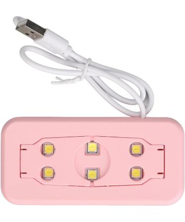3Pcs Mini Nail Dryer Professional Nail Light Curing Gel LED Dryer Mouse Shape LED Nail Lamp Portable Nail Lamp Gel Polish Light for Nail Salon Home Travel (Roseate) - Buy Online on GoSupps.com