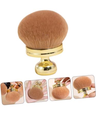 VINTORKY Fluffy and Soft Makeup Brush Travel Powder Brush Makeup Powder Brush Travel Makeup Brush Setting Powder Brush for Loose Powder Brush for Powder Foundation Blush Brush Makeup Tools 8.50X7.00X7.00CM Golden - Buy Online on GoSupps.com