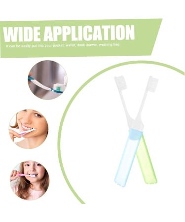 Portable Folding Toothbrush Set - 30 PCS Travel-Friendly Professional Toothbrushes for Convenient Oral Care | TOVINANNA - Buy Online on GoSupps.com