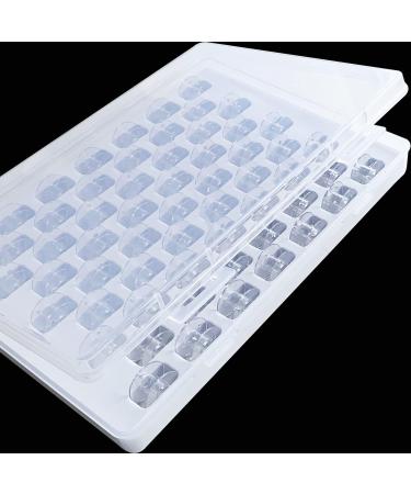 59 Pcs Plastic Sewing Machine Bobbins Set with Case - High-Quality Bobbins for Easy Use - Buy Online on GoSupps.com