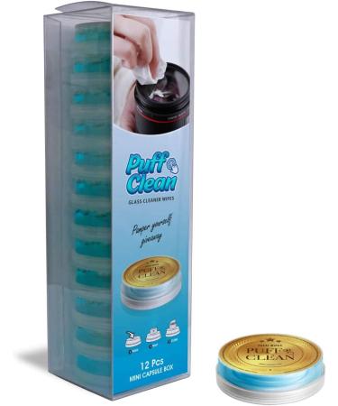 Pufai Puff Clean Glass Cleaning Wipes To Clean Hand Mirror Windows12 Capsules - Buy Online on GoSupps.com